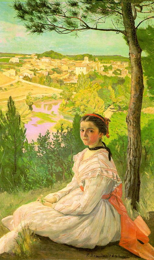 Frederic Bazille View of the Village